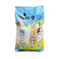 Thank Q Standard Adult 10 кг сухий корм для котів з рибою та овочами