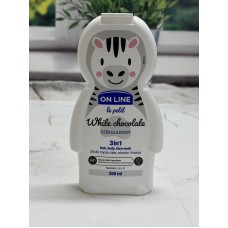Шампунь ON LINE White chocolate 3в1 350 мл 