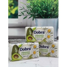 Мило Dobra авокадо 5*70 гр Антибактеріальне очищаюче мило