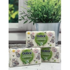 Мило Dobra Зволожуюче з Алое 5*70 гр Антибактеріальне очищаюче мило